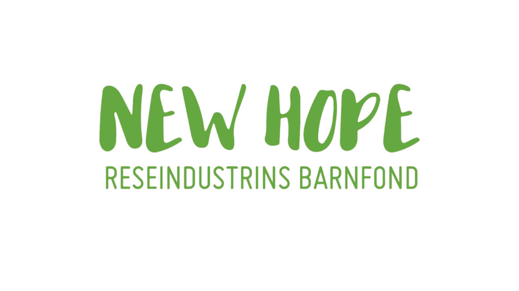 Logo for New Hope – the travel industry’s children’s fund
